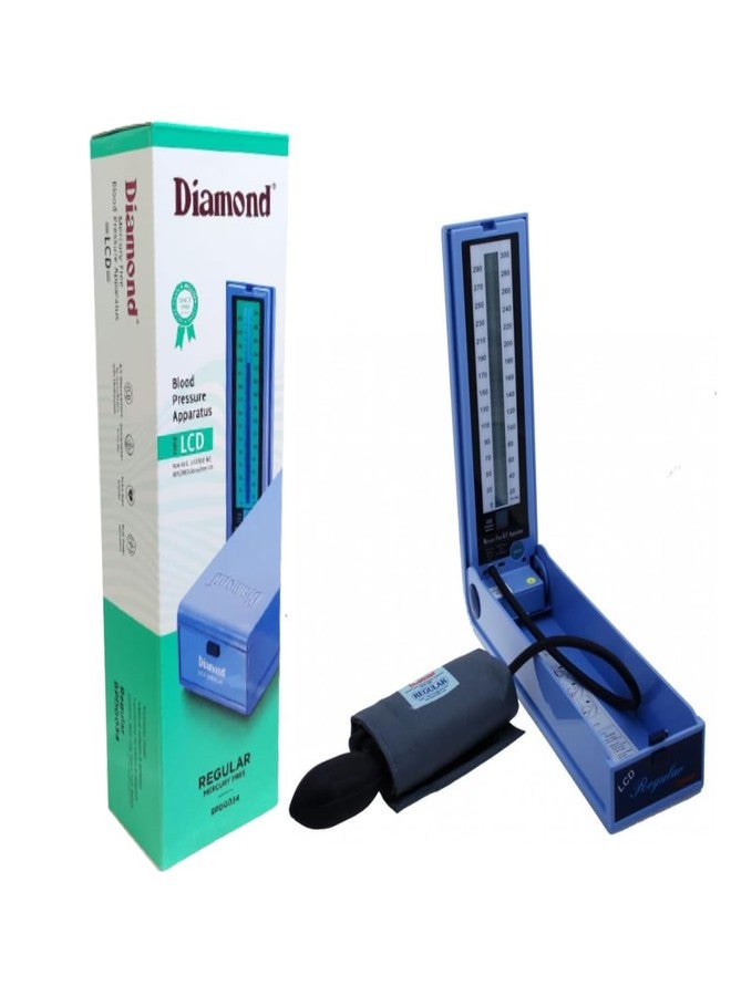 3S Diamond BPDG034 Arm LCD Regular BP Monitor, Blue