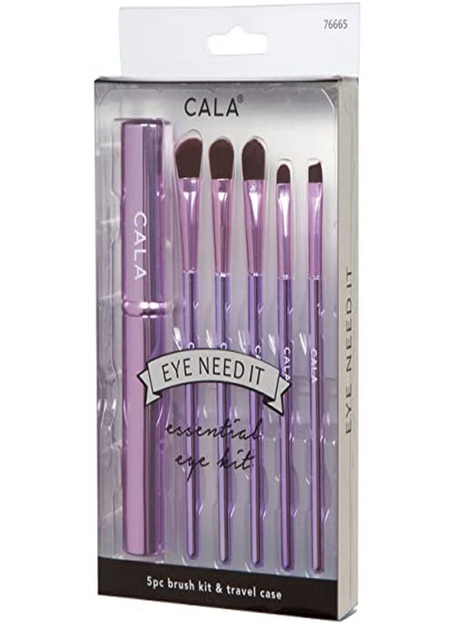 Metallic Pink Essential Eye Brush Set 5 Count, 5 Count - pzsku/Z8A1687EEB71282A68028Z/45/_/1646465238/b68d0661-f7df-49c3-bd84-c5217d3fa843