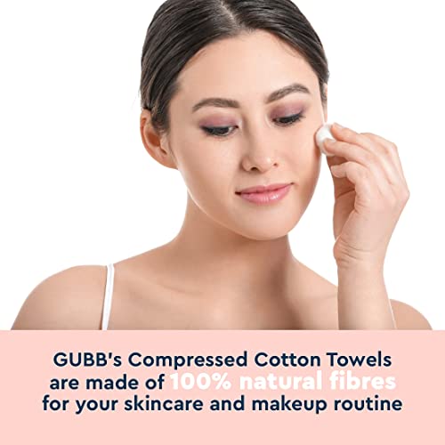 GUBB Hypoallergenic 100% Cotton Balls For Face Cleansing & Makeup Removal - Deeply Cleanses & Removes Dirt Gently | Safe for Sensitive Skin, White - 100 PCs - Image 2