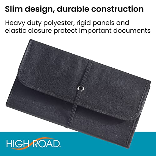 High Road Car Glove Box Organizer - Maintenance Folder for Car Documents - Card Pockets for Insurance and Registration with Receipt Log and Divider Tab Inserts - Image 4
