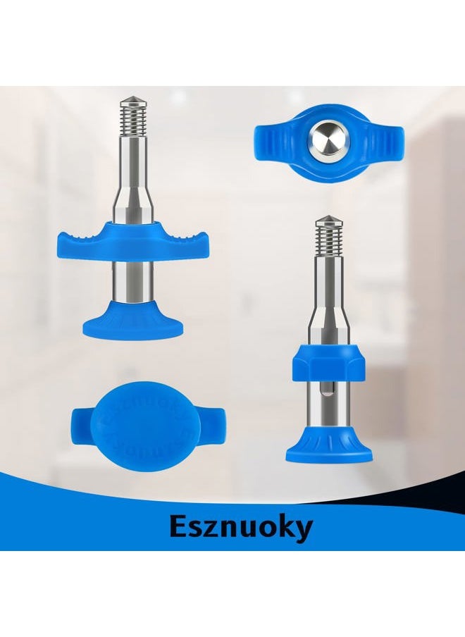 Esznuoky Nose Hair Ear Hair Removal, Upgraded Manual Hair Trimmer for Men&Women, Stainless Steel Hair Remover Waxing Kit(Blue)  - Image 2