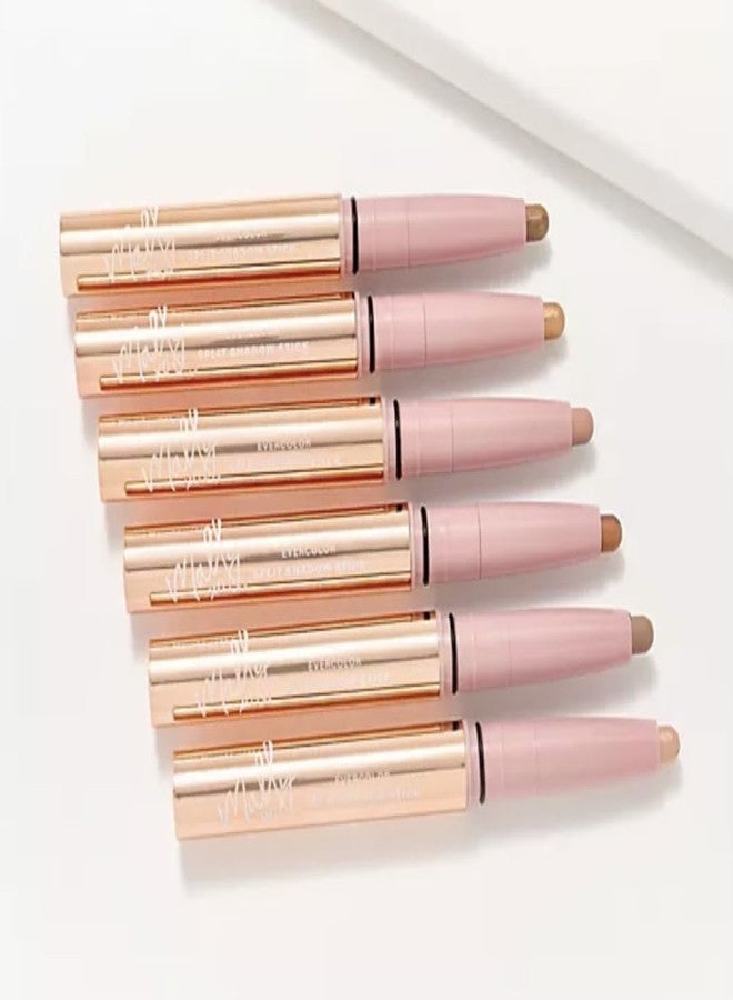 Mally Evercolor Split Duo Color Shadow Sticks 6 Piece Set - .03 oz each Full Size - Image 1