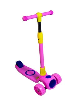 child toy 3 Wheel Foldable Adjustable Scooter With Loud Music  - Image 2