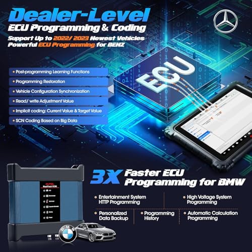 Autel 2026 Autel MaxiSYS Ultra Scanner, MSUltra Top Intelligent Scan Diagnostic Tool, Motor TruSpeed, Topology 2.0, [$2000] 5in1 VCMI, J2534 Programming Coding, Up of MS919 MS909 Ultra Lite, 40+ Services - Image 5