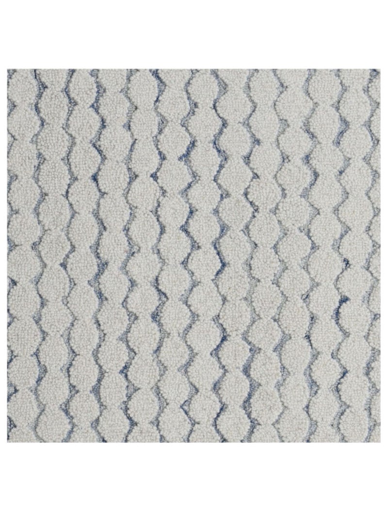 AURUM HOME AH040A Hand Tufted  Modern Area Rug  Indoor Living Dining Bedroom Room and Gallery Area Rugs Loop Pile Wool, Rectangle  - Image 3