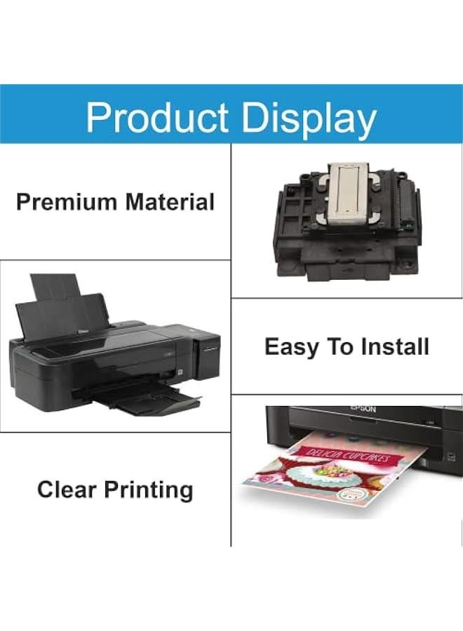 L301 Color Printhead Print Head Replacement Compatible with L300, L301, L303, L351, L355, L358, L111, L120, L210, L211, ME401, ME303 Printers, 1 Pack - Image 2