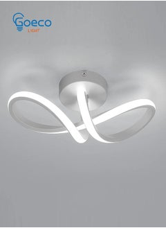 Goeco Modern LED Ceiling Lights Cold White 6500K 30x12cm  - Image 1