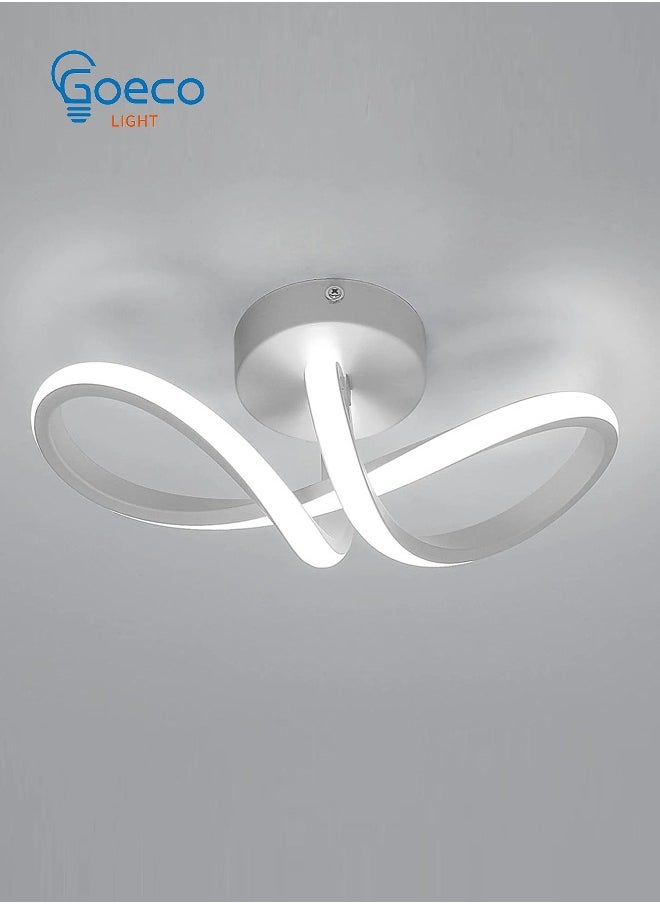 Goeco Modern LED Ceiling Lights Cold White 6500K 30x12cm  - Image 1
