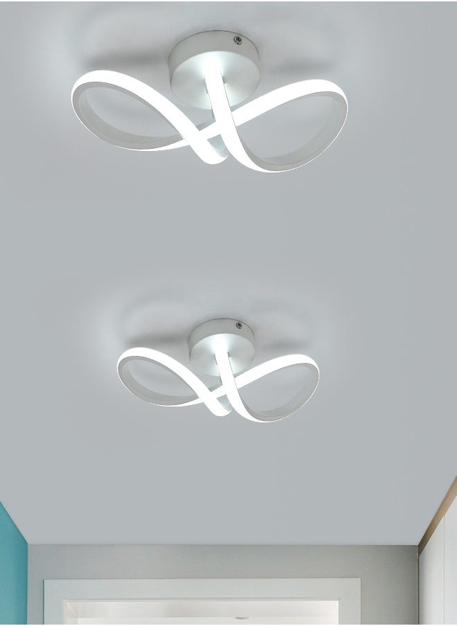 Goeco - Modern LED Ceiling Lights Cold White 6500K 30x12cm - Image 1
