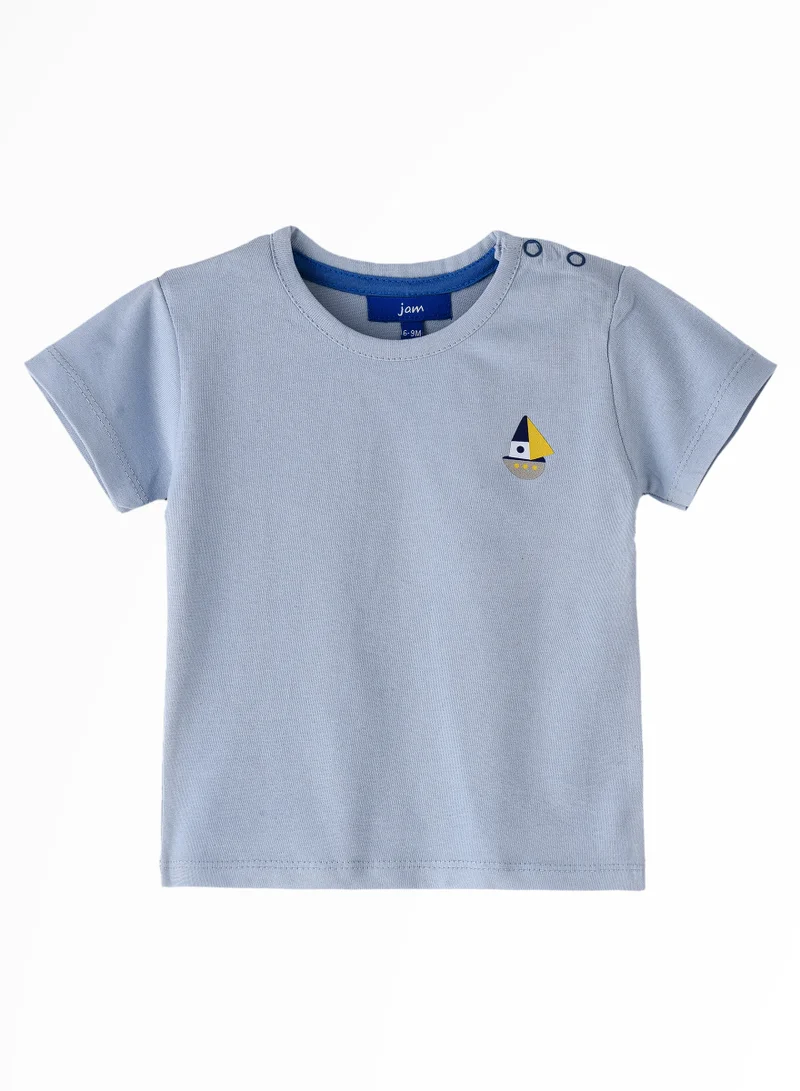 JAM Little Explorer Crew: Boys Print T-Shirt Spark Adventure & Comfort