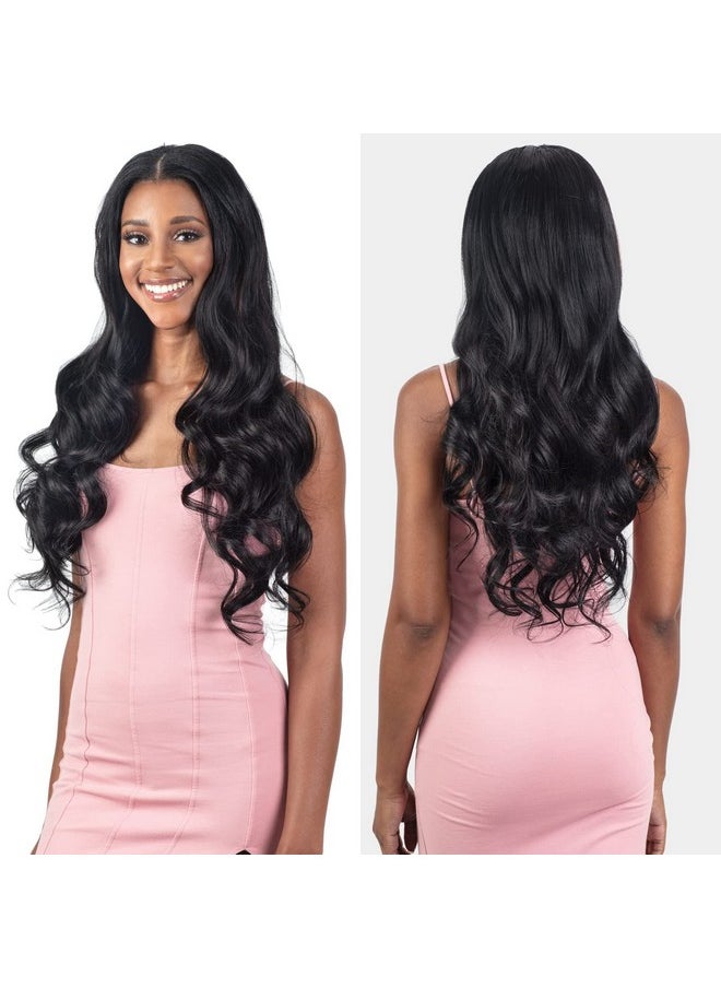 FREE TRESS Milky Way Weave Organique Mastermix Euphoria Curl 24" (1B)  - Image 4