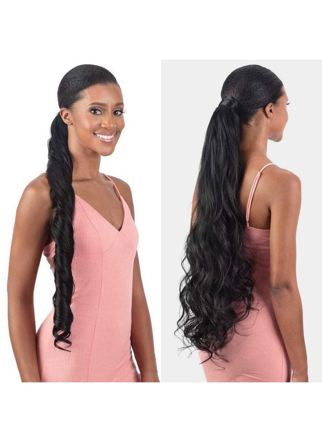 FREE TRESS Milky Way Weave Organique Mastermix Euphoria Curl 24" (1B)  - Image 5