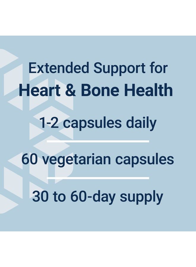 Life Extension ماغنيسيوم بمدى ممتد، دعم طويل الأمد لصحة القلب والعظام، دعم صحة القلب والأوعية الدموية وضغط الدم، تركيبة متاحة حيوياً، خالية من الغلوتين، غير معدلة وراثياً، نباتية، 60 كبسولة - Image 5