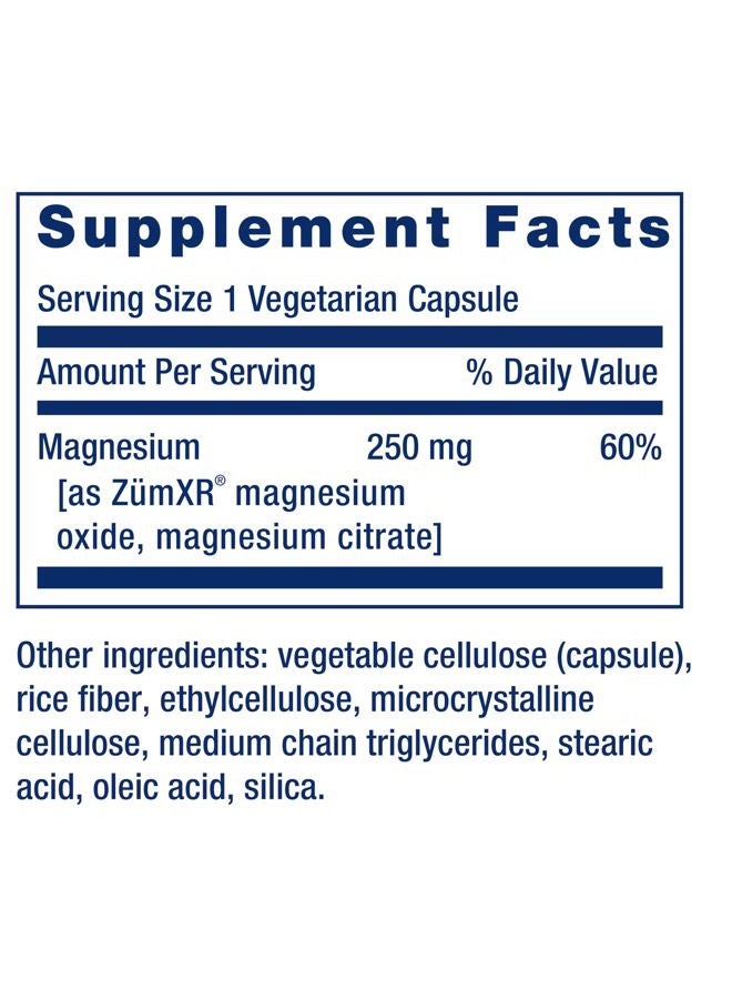 Life Extension ماغنيسيوم بمدى ممتد، دعم طويل الأمد لصحة القلب والعظام، دعم صحة القلب والأوعية الدموية وضغط الدم، تركيبة متاحة حيوياً، خالية من الغلوتين، غير معدلة وراثياً، نباتية، 60 كبسولة - Image 3