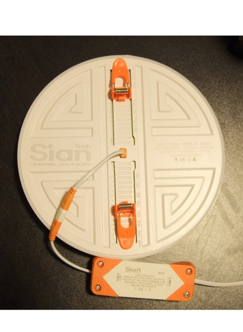 Sian Tech panel LED36W in-wall 3-motion inside 3600K 25000H life time - 3years warranteeSian Tech LED panel - Image 3