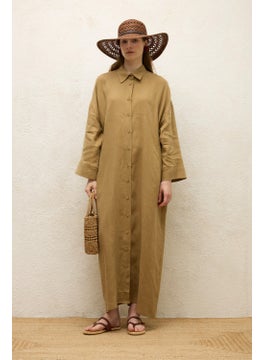 Manuka Linen Dress Sahara  - Image 5