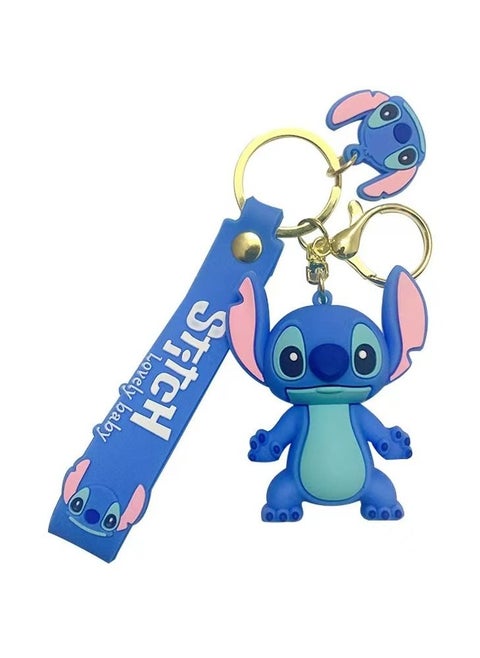 Cute Stitch Ornament Keychain