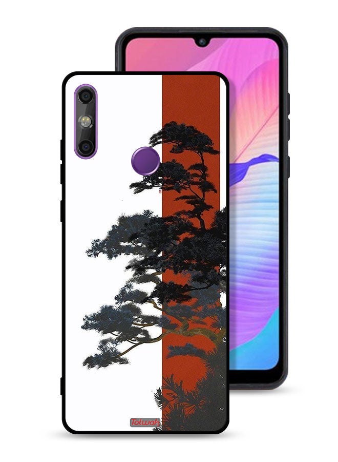 Tolwak غطاء واقي لهاتف هواوي إنجوي 20e بتصميم شجرة فنون - Image 1