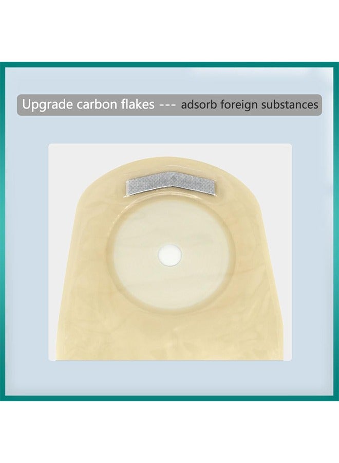 Generic 20 PCS Colostomy Bags Ostomy Supplies One Piece Ostomy Bag Drainable Pouch for Ileostomy Stoma Care Cut to Fit (20-70mm)  - Image 3