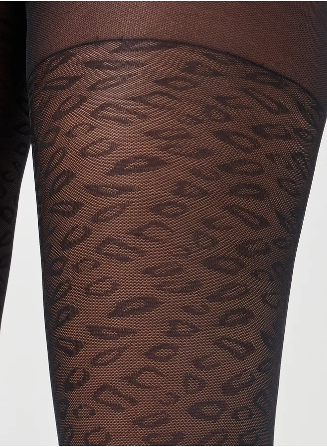 ستايلي Styli Textured 0D Sheer Stockings