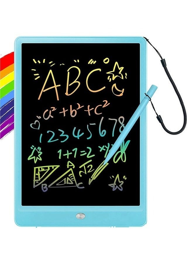 رقطة جهاز لوحي للكتابة بشاشة LCD قابل للمسح وإعادة الاستخدام، لوح رسم إلكتروني بحجم 10 إنش، جهاز رسم إلكتروني للأطفال والكبار بعمر 3 سنوات فما فوق - Image 1