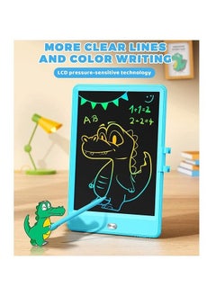 RAQTA LCD Writing Tablet Erasable Reusable Electronic Drawing Pads 10 Inch Drawing Tablet Kids Tablets Doodle Board Electronic Drawing Board for Adults and Kids Ages 3+  - Image 2