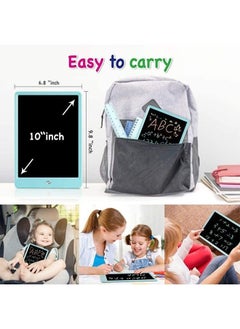 RAQTA LCD Writing Tablet Erasable Reusable Electronic Drawing Pads 10 Inch Drawing Tablet Kids Tablets Doodle Board Electronic Drawing Board for Adults and Kids Ages 3+  - Image 3