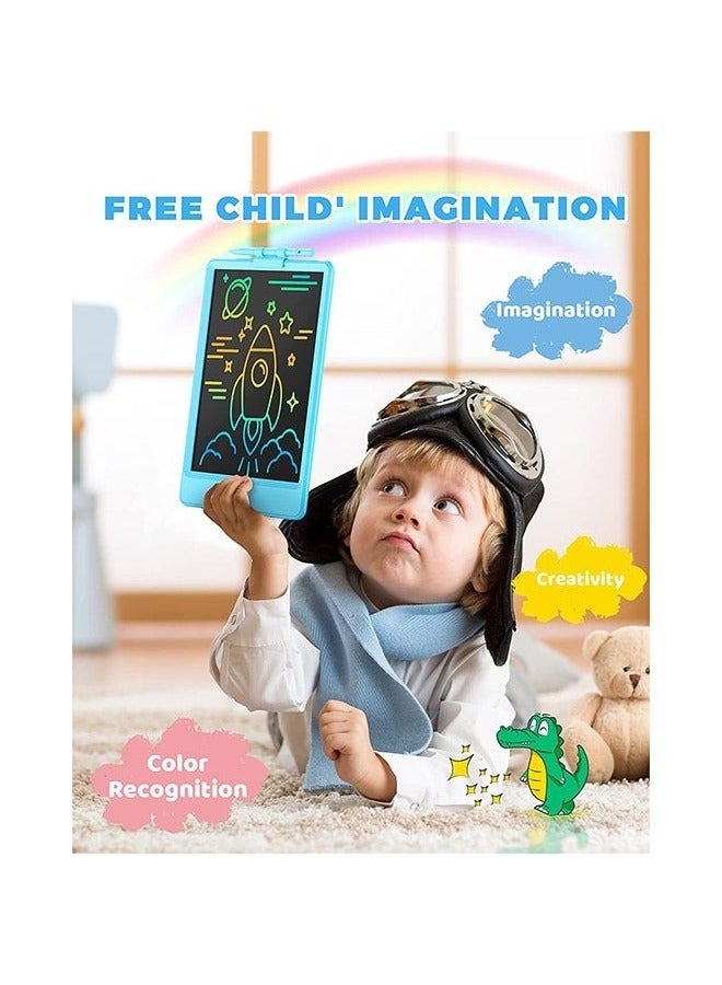 رقطة جهاز لوحي للكتابة بشاشة LCD قابل للمسح وإعادة الاستخدام، لوح رسم إلكتروني بحجم 10 إنش، جهاز رسم إلكتروني للأطفال والكبار بعمر 3 سنوات فما فوق - Image 4