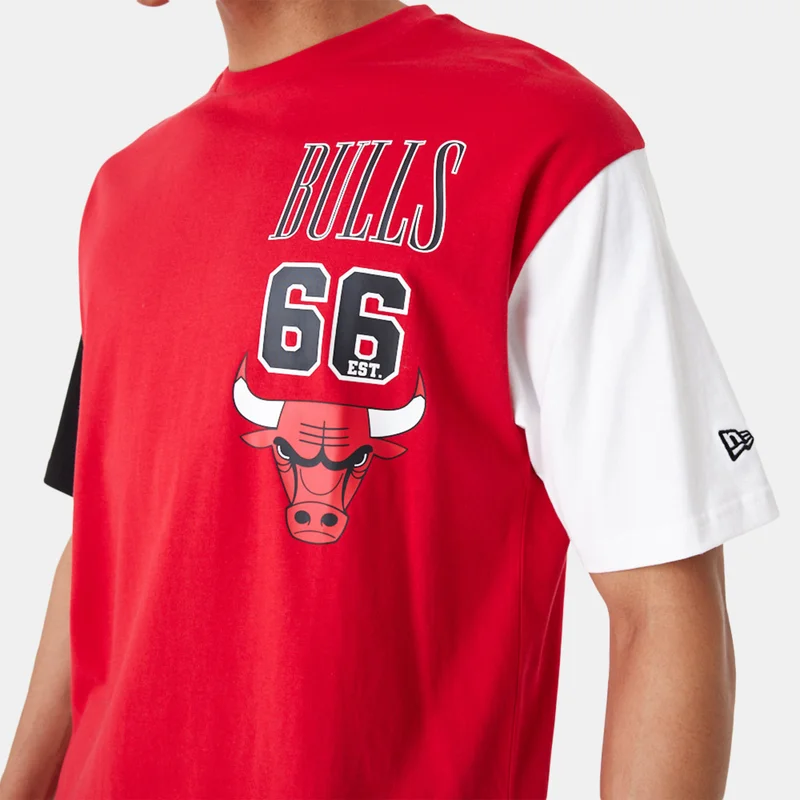NEW ERA Men's Chicago Bulls NBA Logo T-Shirt