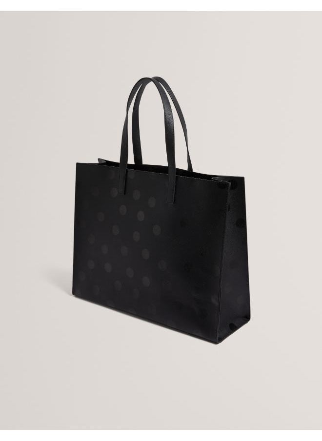 Ted Baker - Dotee Polka Dot Extra Large Icon Bag - Image 1