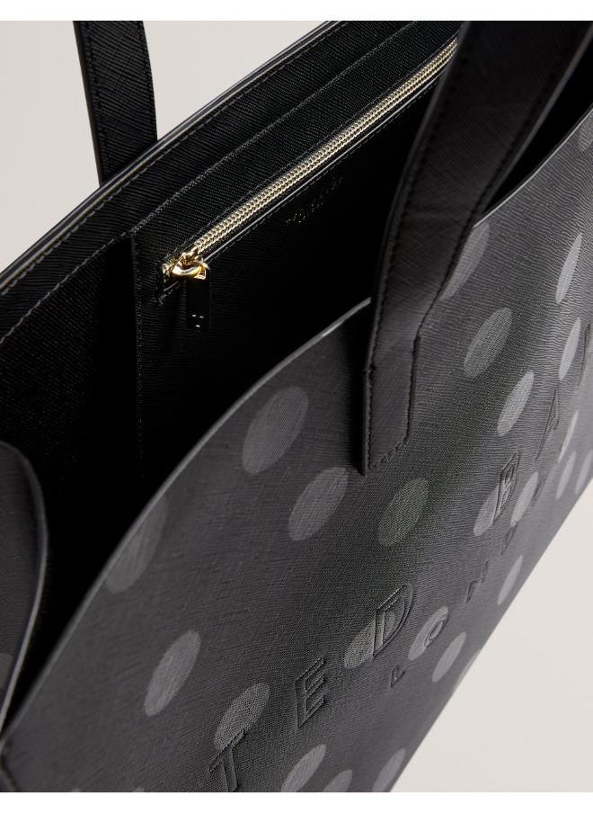 Ted Baker - Dotee Polka Dot Extra Large Icon Bag - Image 1