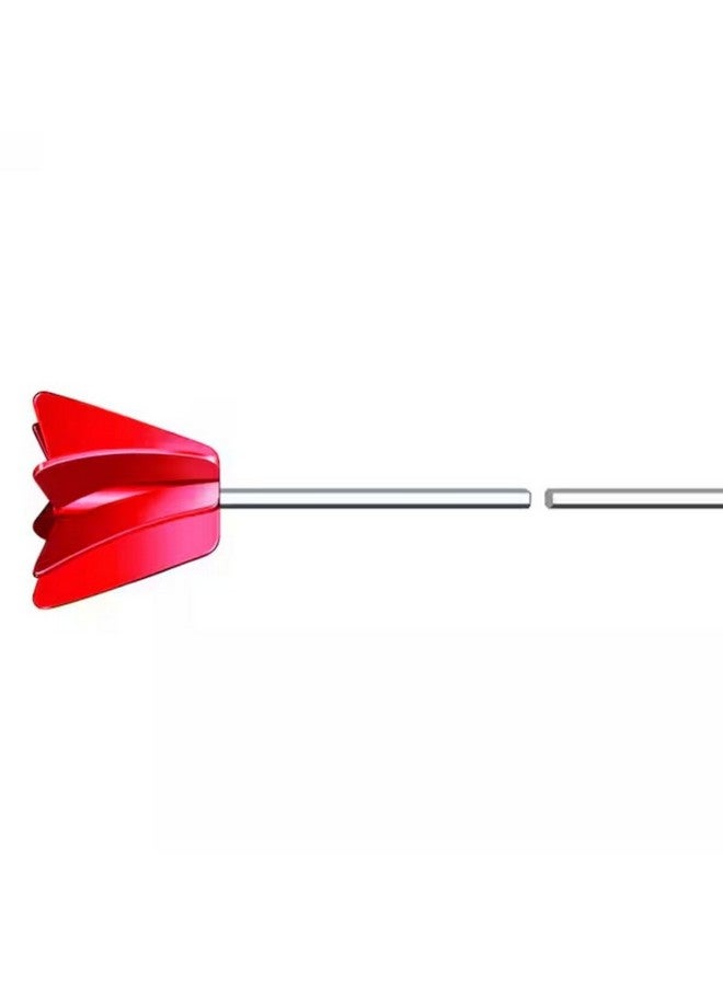 Allway Heavy Duty Helix Shaft Blade Paint Mixer for 1 Gal Red and Silver 1.59 x 7.6 x 21.5 cm HM1 - Image 1