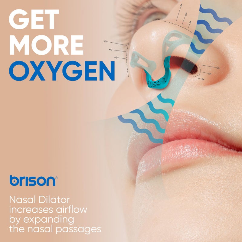 Brison Nasal Dilators for Breathing and Sleeping - 3 Pack Anti Snoring Nose Vents Opener for Better Breathing Sleeping and Activity Improves Airflow - Hard - Image 2