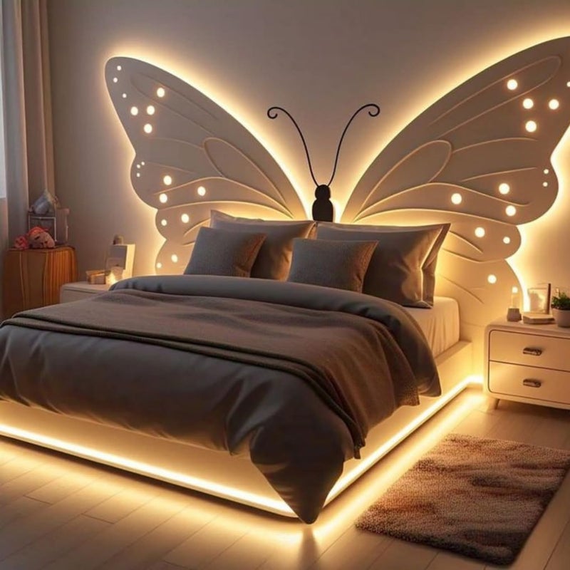 One94Store 22 متر ضوء حبل LED – 2835 LED 120 LEDs/M ضوء شريط زخرفي مقاوم للماء للسقف، ديوالي، عيد الميلاد، الشرفة، المنزل والديكور الخارجي (أبيض دافئ) - Image 5
