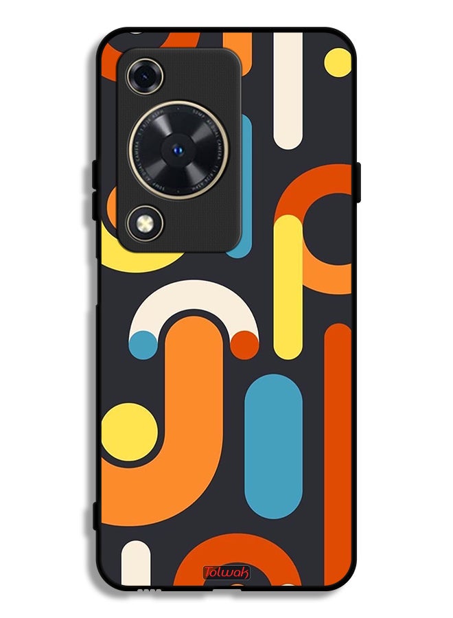 Tolwak Huawei Nova Y72S Protective Case Cover Pattern