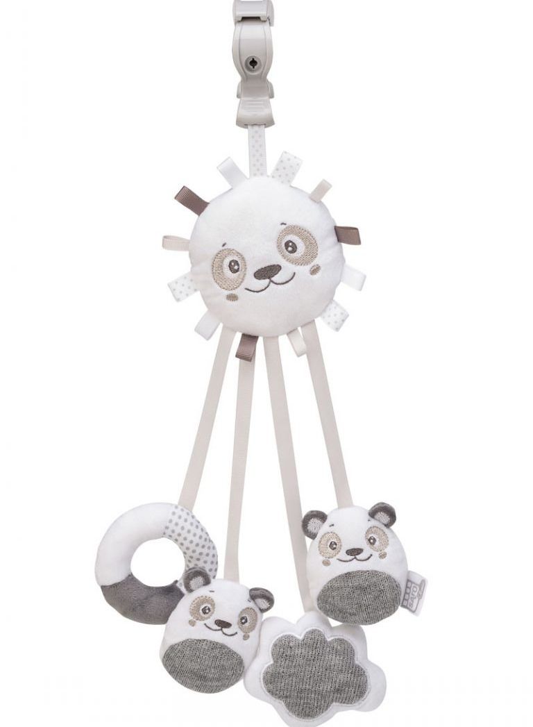 Saro Rattle with Ribbons