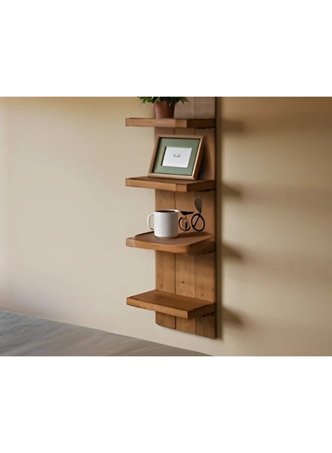 Home Gallery Wood Wall Storage Shelves 27x150x16 cm - Image 3