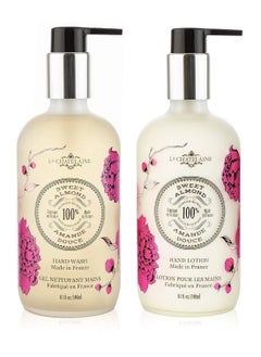 La Chatelaine Hand Wash & Lotion Set | Sulfate Free | Frosted Glass Bottles | Nourishing Shea Butter Formula | Natural and Organic | Made in France | 2 x 8.1 oz. (Sweet Almond) - pzsku/Z8A18209084853819A162Z/45/_/1740651669/5f42ea66-f891-4ec8-a395-4717d4e29457