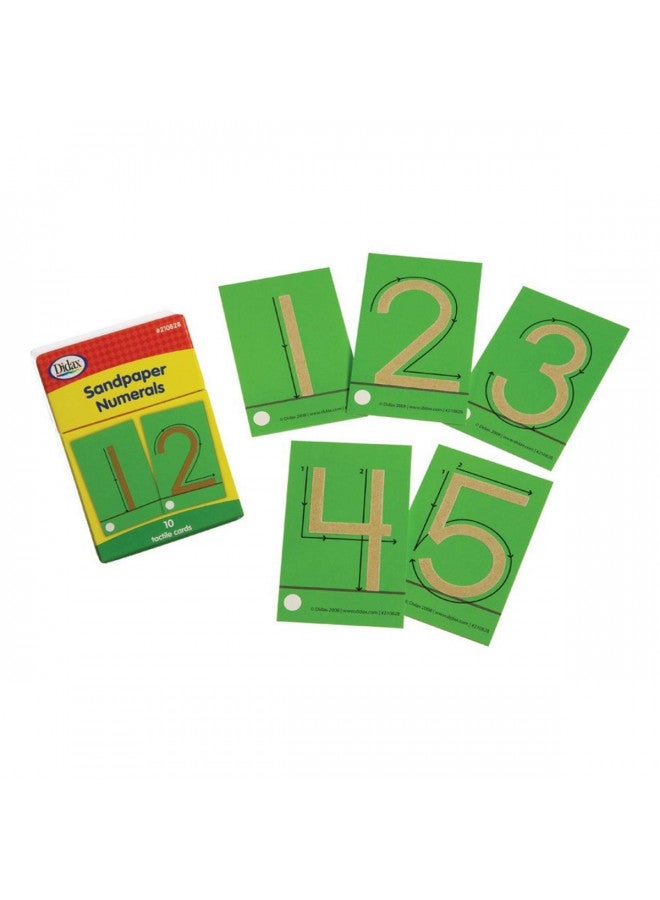 Didax Sandpaper Numerals - Image 1
