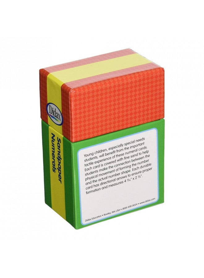Didax Sandpaper Numerals - Image 4