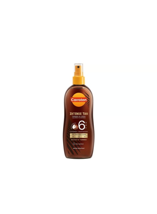 Carroten Intense Tan Oil Spray SPF6 200ml - Image 1
