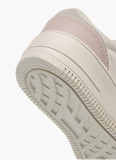Lee Cooper Women's Logo Print Panelled Lace-Up Sneakers  - Image 5