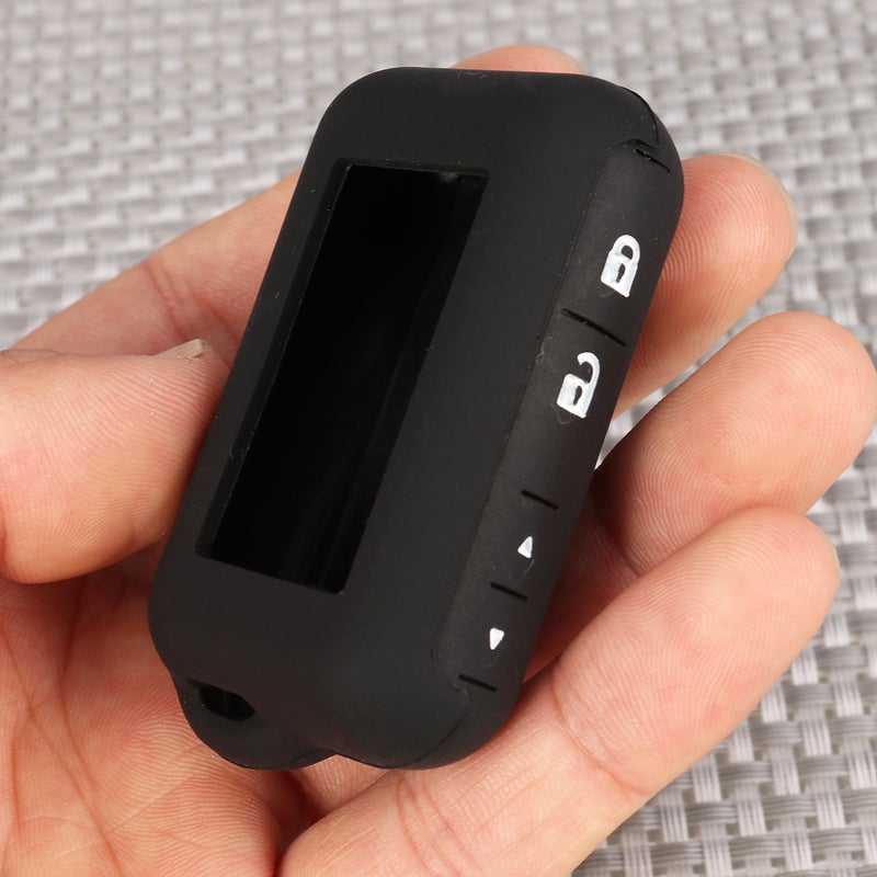 Silicone Car Remote Shell Cover Anti-theft Auto Alarm Key Case for Starline E90 E91 E60 E61 (Black) - Image 4