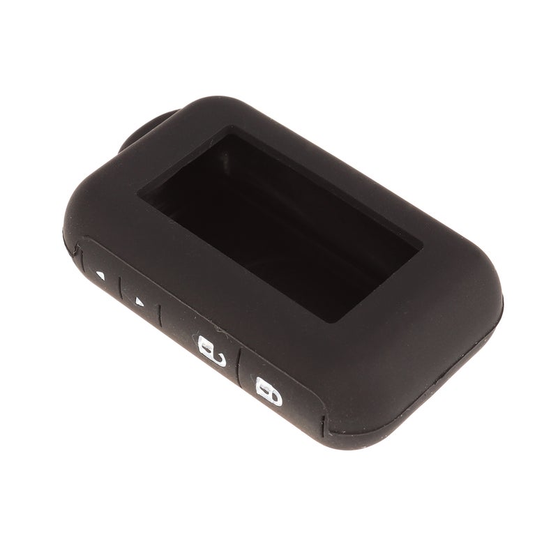 Silicone Car Remote Shell Cover Anti-theft Auto Alarm Key Case for Starline E90 E91 E60 E61 (Black) - Image 1
