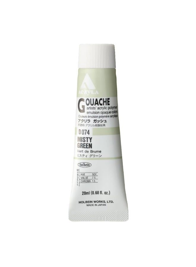 Holbein Acryla Gouache - Misty Green - Image 1