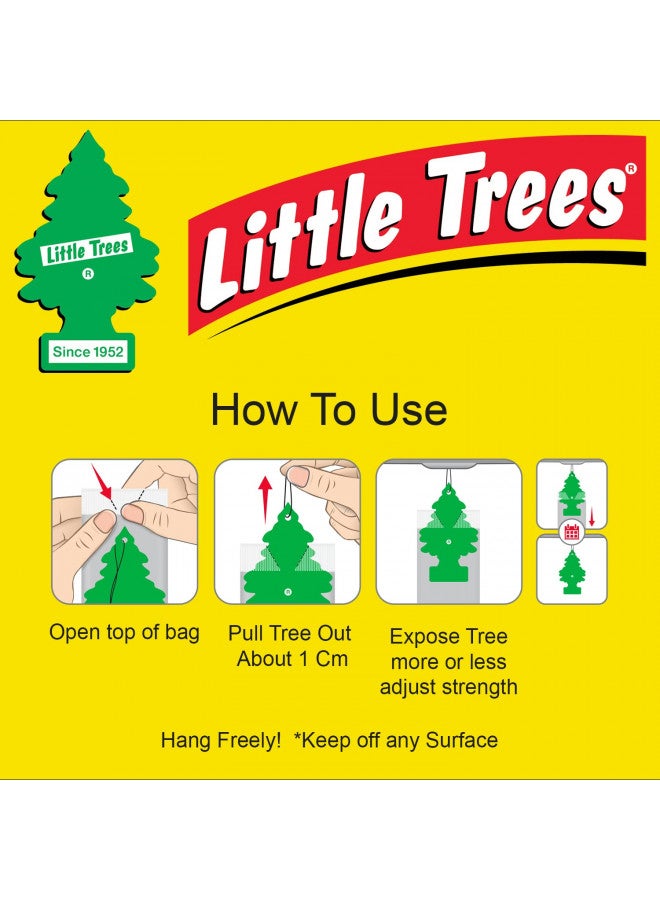 Little Trees LITTLE TREES Car Air Freshener | Hanging Paper Tree for Home or Car | Royal Pine | 12 Pack - Image 4
