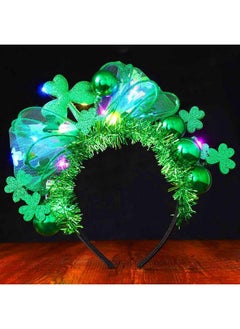 Light Up St Patricks Day Headband Green Irish Shamrock Headbands Glitter Bow Hair Accessories For Women And Girls - pzsku/Z8A18C0C47DC6508AC5B4Z/45/_/1718645342/00fb63d4-6912-43ef-9e04-4de7e0ca0663