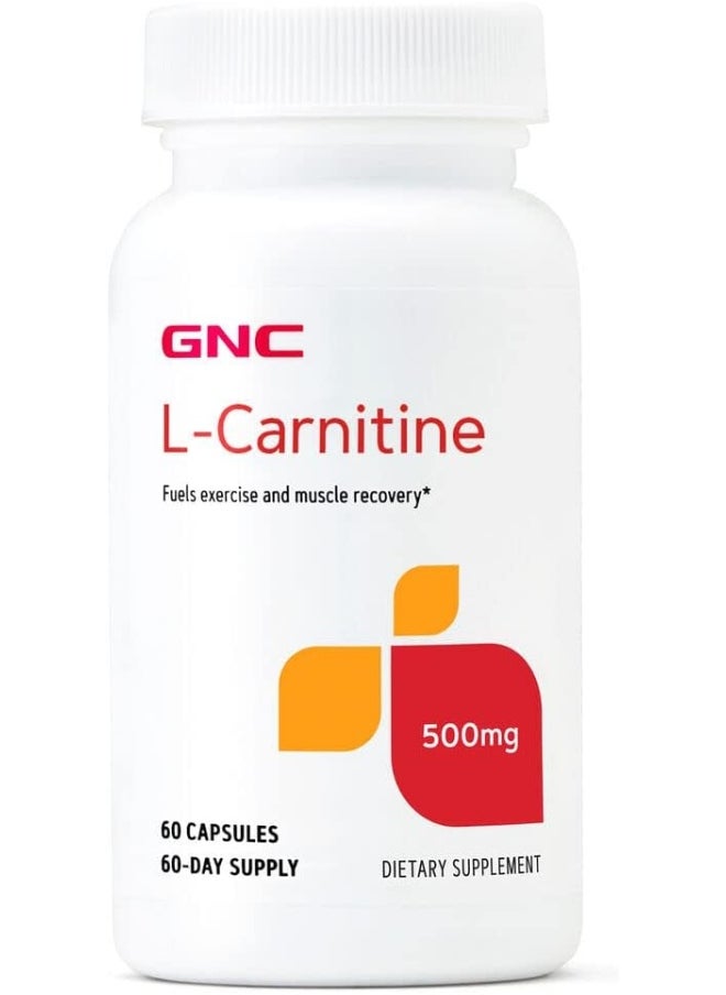 GNC L-Carnitine 60 Capsules  - Image 1