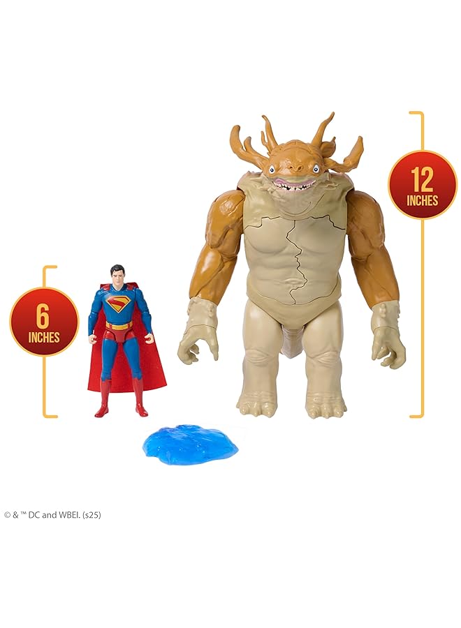 DC Comics Superman Kaiju Battle Playset With Kaiju Figure 30 Cm And Superman Figure 15 Cm Toy For Children From 4 Years - Image 3
