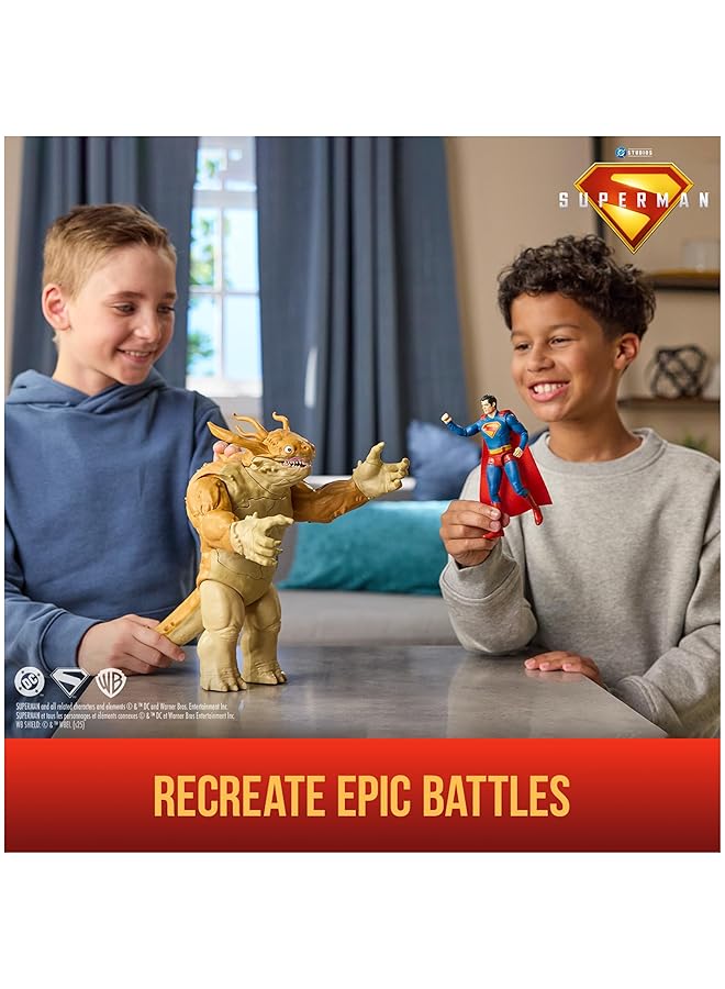 DC Comics Superman Kaiju Battle Playset With Kaiju Figure 30 Cm And Superman Figure 15 Cm Toy For Children From 4 Years - Image 2